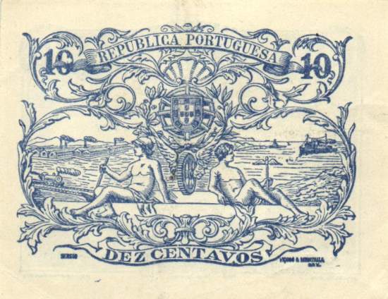10 Centavos 15.8.1917